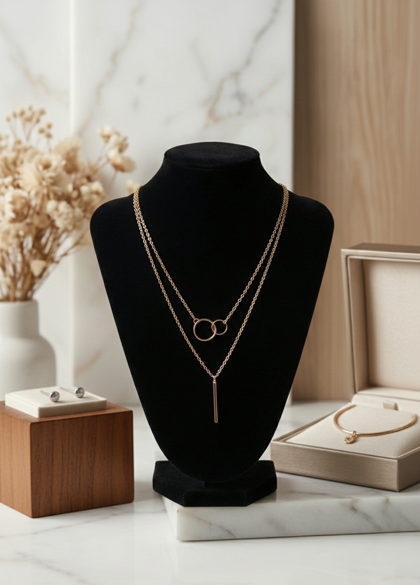 Колие „Златен Шарм“ ✨🦋