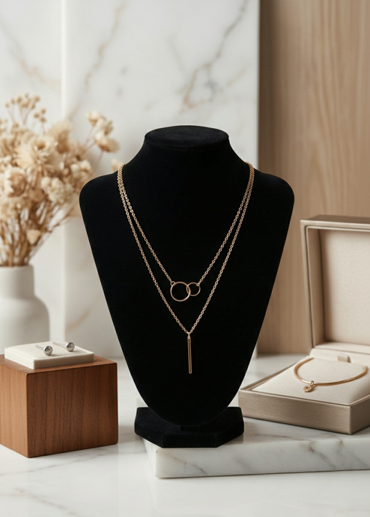 Колие „Златен Шарм“ ✨🦋