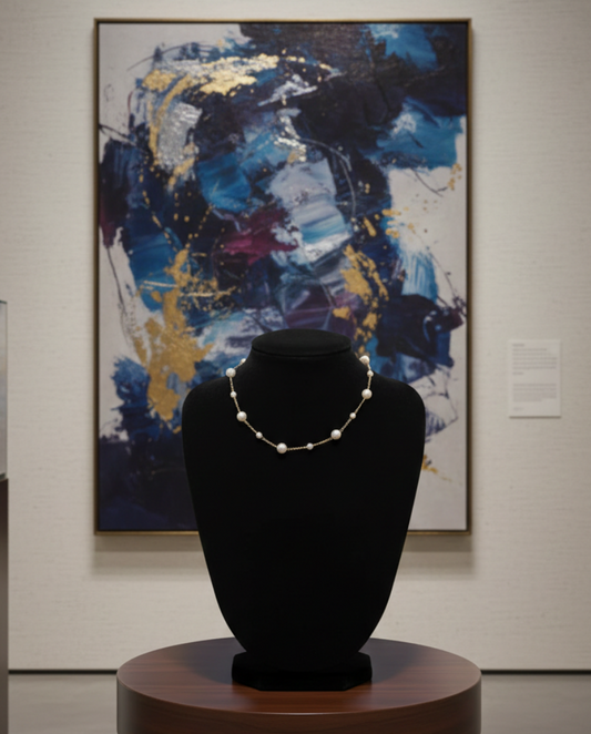 Колие „Златна Ефирност“ 🤍✨